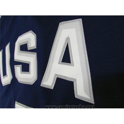 Camiseta USA 2016 Kevin Durant #5 Azul